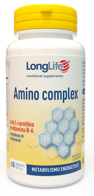 LONGLIFE AMINO COMPLEX 60 TAVOLETTE - pharmaluna