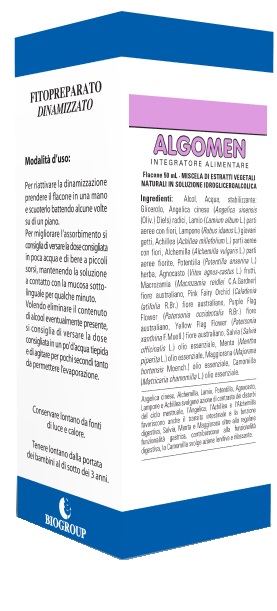 ALGOMEN SOLUZIONE IDROALCOLICA 50 ML - pharmaluna