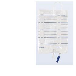 SACCA DI DRENAGGIO STERILE DA LETTO PER INCONTINENZA TUBO 130 CM CON RUBINETTO 1 PEZZO - pharmaluna