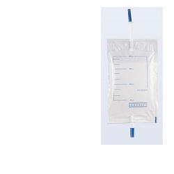 SACCA DA GAMBA PER RACCOLTA URINA TUBO DI COLLEGAMENTO 10CM 750ML - pharmaluna