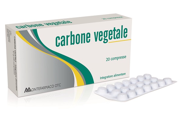 CARBONE VEGETALE 20 COMPRESSE - pharmaluna