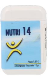 NUTRI 14 60 COMPRESSE - pharmaluna
