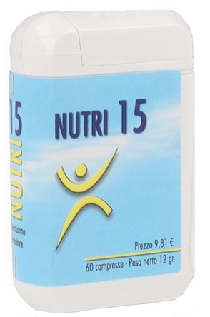 NUTRI 15 60 COMPRESSE - pharmaluna