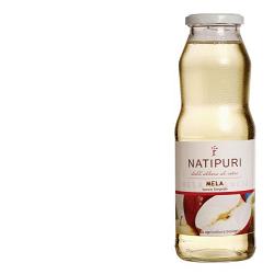 NATIPURI SUCCO LIMPIDO DI MELA SENZA ZUCCHERI AGGIUNTI 750 ML - pharmaluna