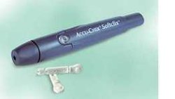 PENNA PUNGIDITO ACCU-CHEK SOFTCLIX + 25 LANCETTE SOFTCLIX + MANUALE DI UTILIZZO - pharmaluna