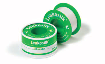 CEROTTO ADESIVO IPOALLERGENICO PER FISSAGGIO MEDICAZIONI LEUKOSILK SUPPORTO ACETATO DI CELLULOSA BIANCO ADESIVO POLIACRILICO SENZA RESINE E GOMME NATURALI 5X500CM MUTUABILE - pharmaluna