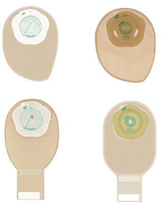 SACCA COLOSTOMIA FONDO CHIUSO COLORE BEIGE MISURA 15/70MM 30 PEZZI - pharmaluna