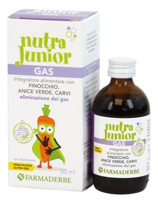 NUTRA JUNIOR GAS GOCCE 50 ML - pharmaluna