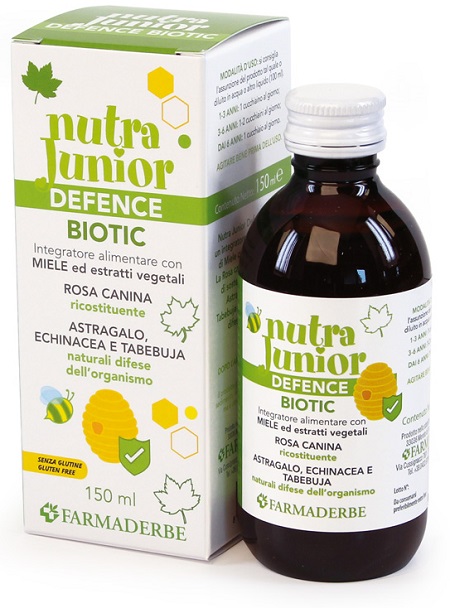 NUTRA JUNIOR DEFENCE BIOTIC 150 ML - pharmaluna