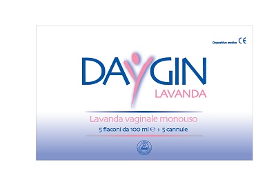 DAYGIN LAVANDA VAGINALE 5 FLACONI DA 100 ML + 5 CANNULE - pharmaluna