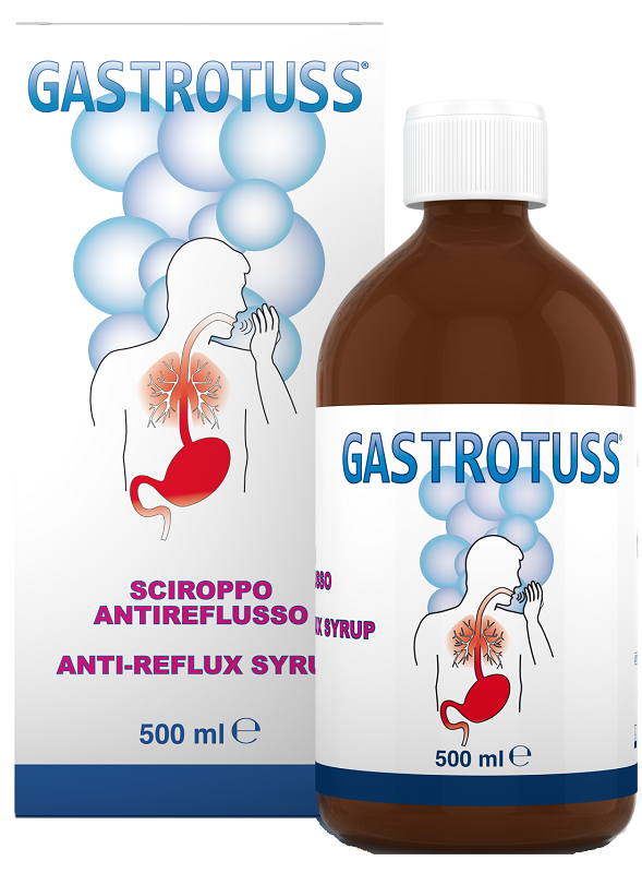 SCIROPPO ANTIREFLUSSO GASTROTUSS 500 ML - pharmaluna