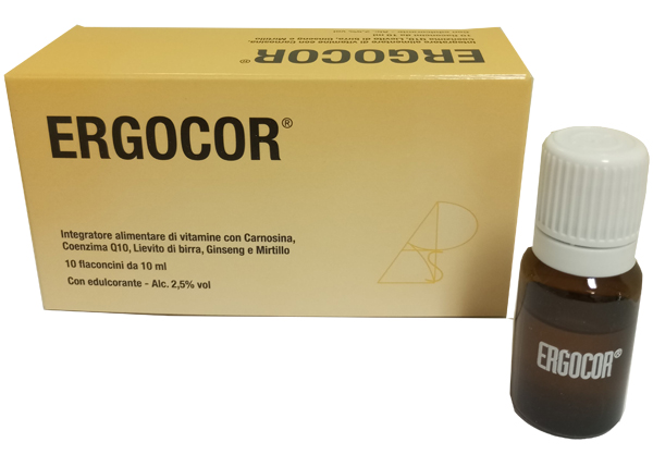 ERGOCOR 10 FLACONCINI 121 G - pharmaluna