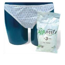 MUTANDINA PER INCONTINENZA IN CARTA MONOUSO TAGLIA EXTRA LARGE IN BUSTA 3 PEZZI - pharmaluna