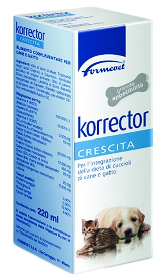 KORRECTOR CRESCITA FLACONE 220 ML - pharmaluna