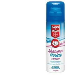 SANO E BELLO SHAMPOO MOUSSE GATTO FLACONE 200 ML - pharmaluna