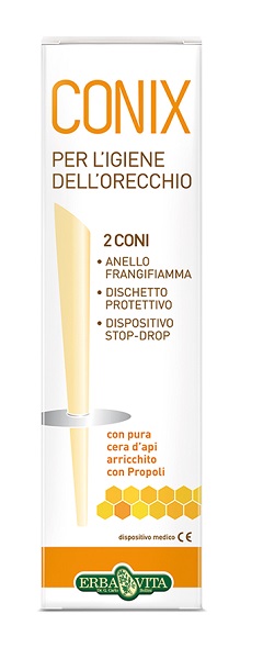 CONO CERA CONIX 2 PEZZI - pharmaluna