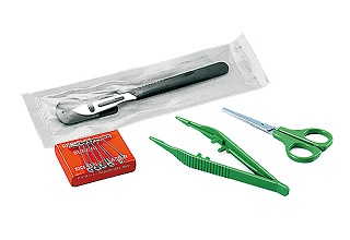 SET DI STRUMENTI SOS MONOUSO IN PLASTICA - pharmaluna