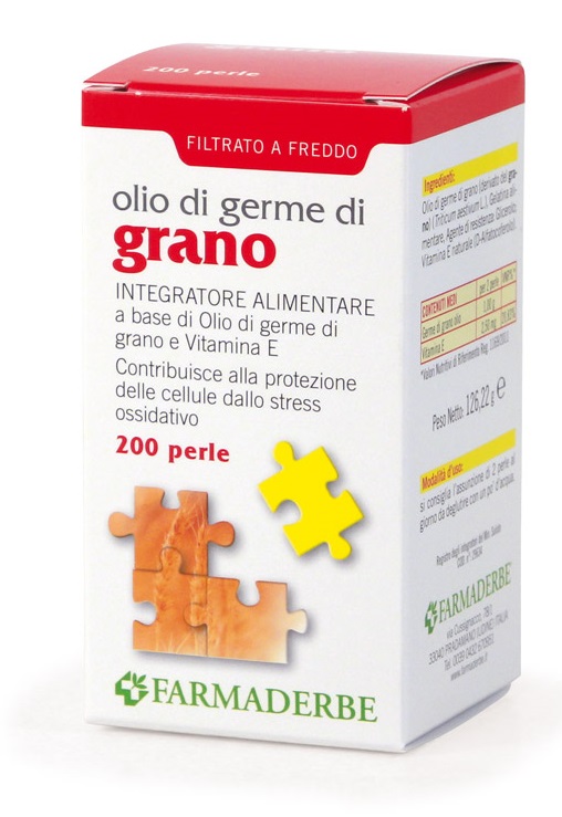OLIO GERME DI GRANO 200 PERLE - pharmaluna