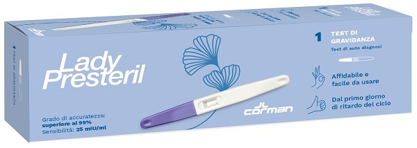 TEST DI GRAVIDANZA LADY 1 PEZZO - pharmaluna