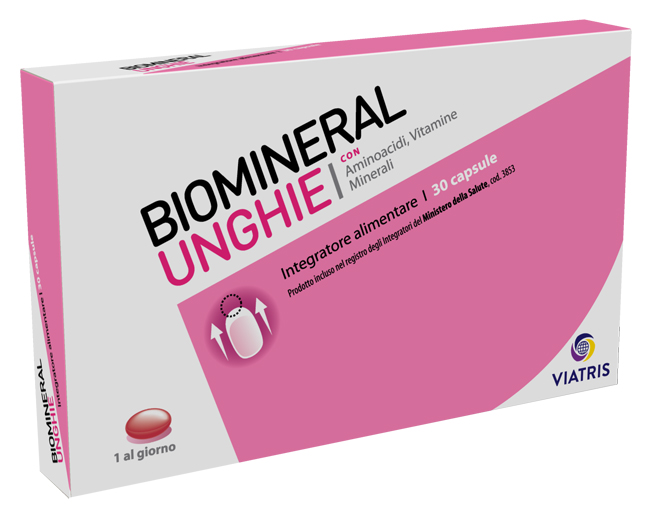 BIOMINERAL UNGHIE 30 CAPSULE - pharmaluna
