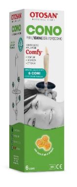 OTOSAN CONO IGIENE ORECCHIO+PROPOLI 6 PEZZI - pharmaluna