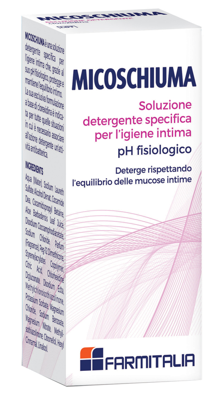 MICOSCHIUMA SOLUZIONE DETERGENTE IGIENE INTIMA 80 ML - pharmaluna