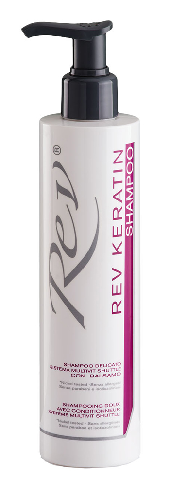 REV KERATIN SHAMPOO FLACONE 250 ML - pharmaluna