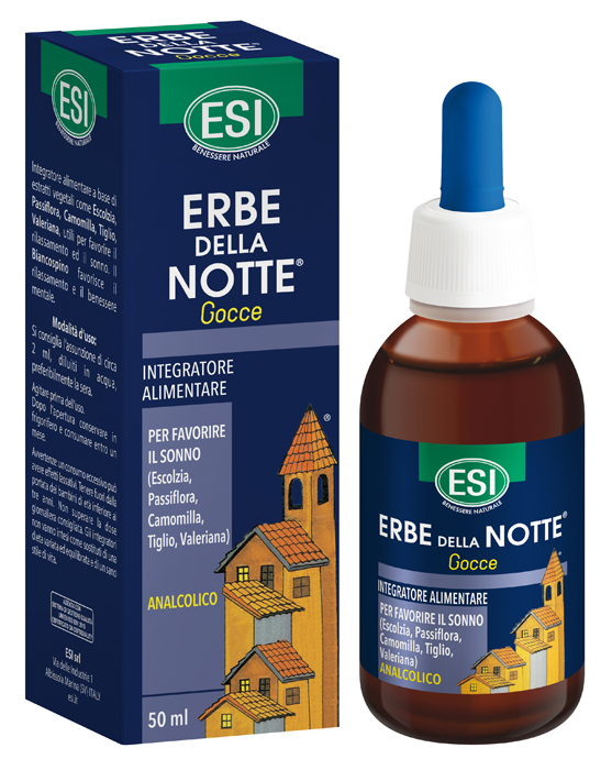 ESI ERBE DELLA NOTTE GOCCE ANALCOLICO 50 ML - pharmaluna