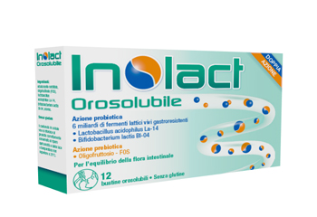 INOLACT 12 BUSTINE OROSOLUBILI - pharmaluna