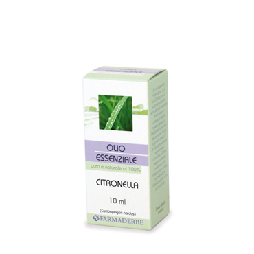 FARMADERBE OLIO ESSENZIALE CITRONELLA 10 ML - pharmaluna