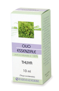 FARMADERBE OLIO ESSENZIALE THUYA 10 ML - pharmaluna