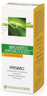FARMADERBE ERISIMO MACERATO IDROALCOLICO 50 ML - pharmaluna