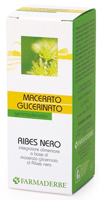 FARMADERBE RIBES NERO MACERATO GLICERINATO 50 ML - pharmaluna