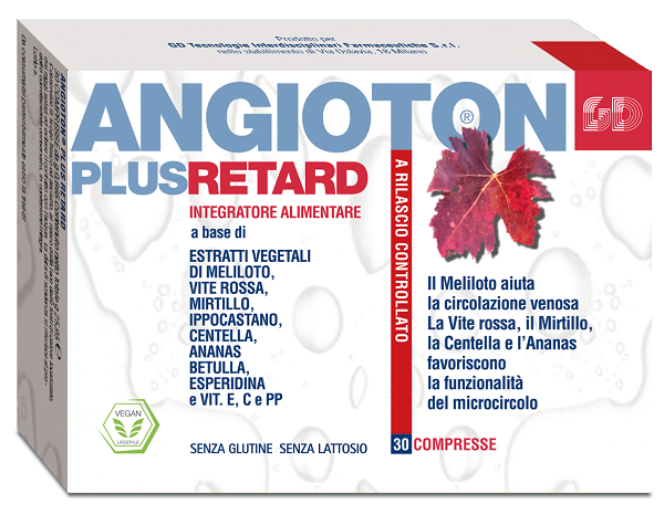 ANGIOTON PLUS RETARD 30 COMPRESSE - pharmaluna