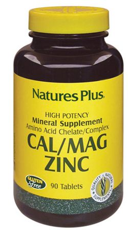 CALCIO MAGNESIO ZINCO 90 TAVOLETTE - pharmaluna