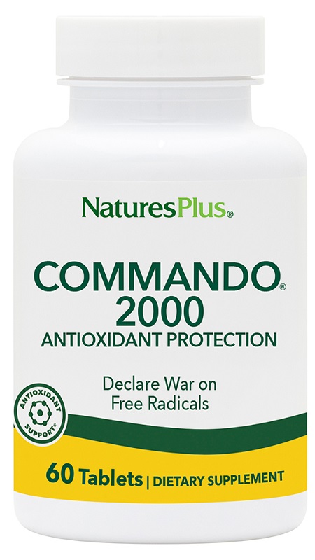 COMMANDO 2000 ANTIOSSIDANTE 60 COMPRESSE - pharmaluna