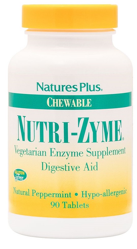 NUTRI ZYME ENZIMI 90 TAVOLETTE MASTICABILI - pharmaluna
