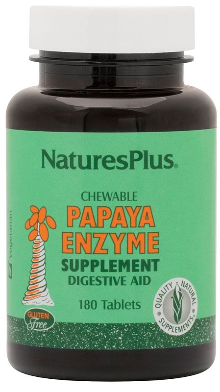 ENZIMI PAPAYA 180 TAVOLETTE MASTICABILI - pharmaluna