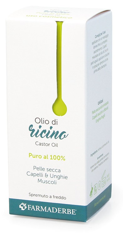 FARMADERBE OLIO RICINO 100 ML - pharmaluna