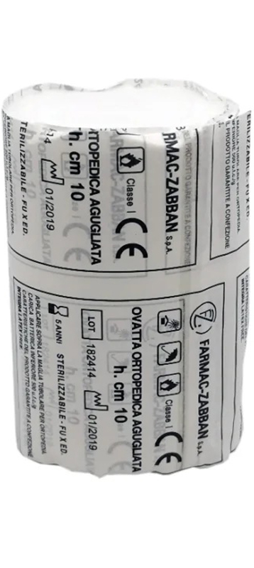 BENDA OVATTA AGUGLIATA 10X400 CM 1 PEZZO - pharmaluna