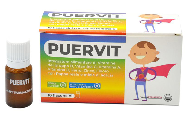 PUERVIT 10 FLACONCINI 10 ML - pharmaluna