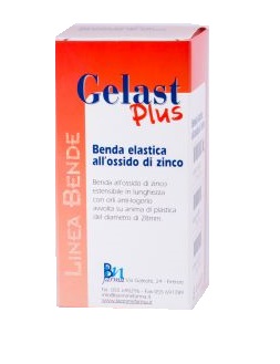 BENDA MEDICATA ELASTICA GELAST CON OSSIDO DI ZINCO 10X700CM - pharmaluna