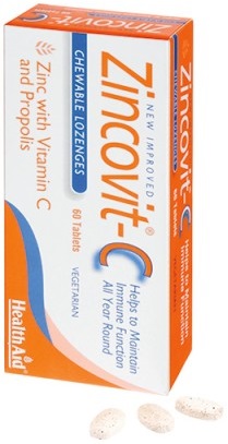 ZINCOVIT C BLISTER 60 TAVOLETTE - pharmaluna