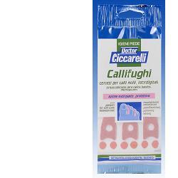 CEROTTO CALLIFUGO SAGOMATO PER CALLI MOLLI INTERDIGITALI APPLICARE SU FORMAZIONE CORNEE MOLLI IGIENEPIEDE 6 PEZZI - pharmaluna