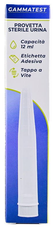 PROVETTA STERILE PER URINA 12ML - pharmaluna