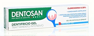 DENTOSAN GEL DENTIFRICIO CLOREXIDINA 0,2% 75 ML - pharmaluna