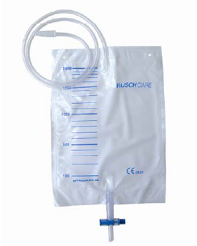 SACCA DI DRENAGGIO LETTO PER INCONTINENZA 2000ML IN PVC CON VALVOLA DI NON RITORNO E SCARICO STERILE CON TUBO DI RACCORDO 90CM 75 PEZZI RIUTILIZZABILE - pharmaluna