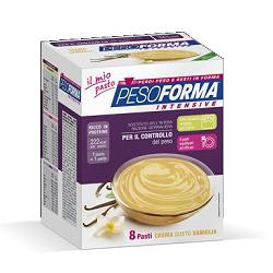 PESOFORMA CREMA VANIGLIA 8 BUSTINE X 55 G - pharmaluna