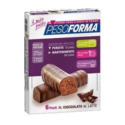 PESOFORMA BARRETTA CIOCCOLATO LATTE 12 X 31 G - pharmaluna