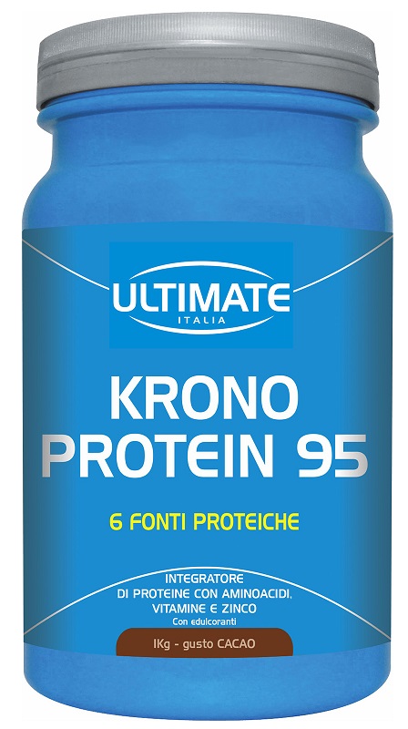 ULTIMATE KRONO PROTEIN 95 CACAO 1 KG - pharmaluna
